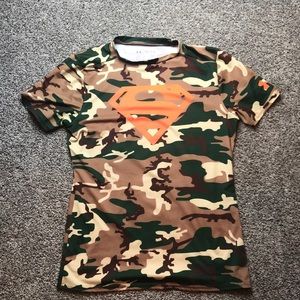 Under armor Camouflage Superman t-shirt